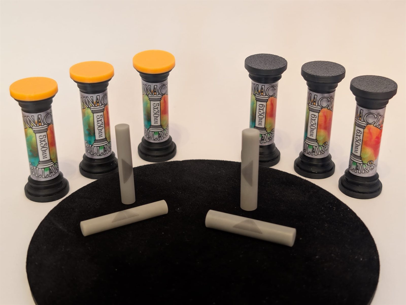 SeshTec × Pinnacle AlN 5mm and 6mm Pillars